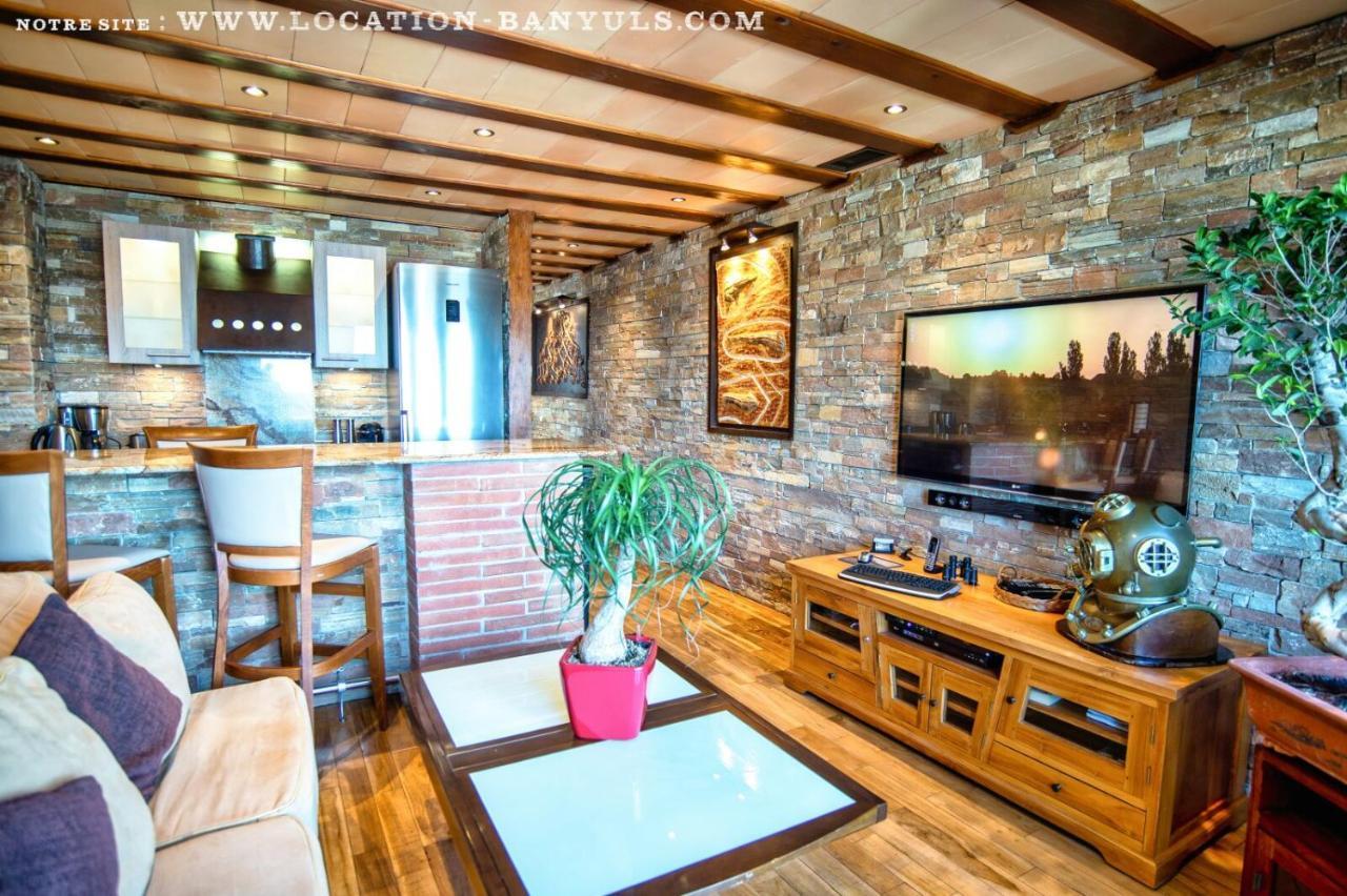 Location Front De Mer De Thierry Bourgait Баньюль-сюр-Мер Экстерьер фото